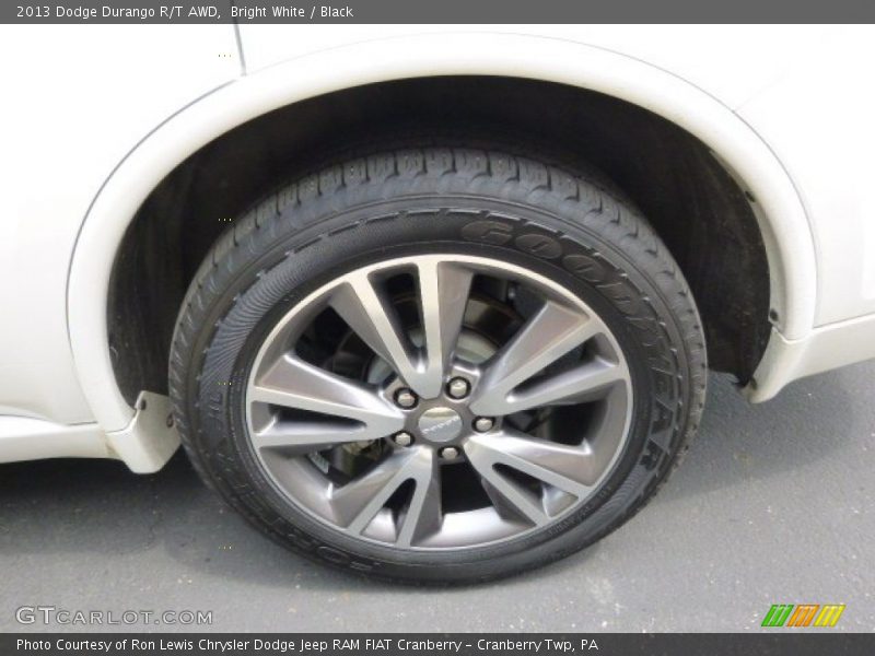 Bright White / Black 2013 Dodge Durango R/T AWD