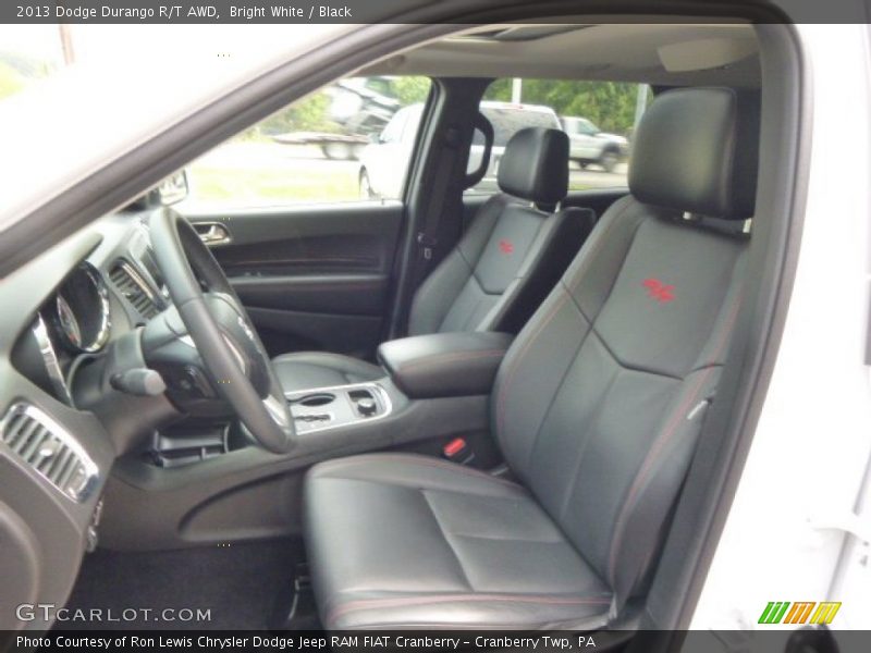 Bright White / Black 2013 Dodge Durango R/T AWD