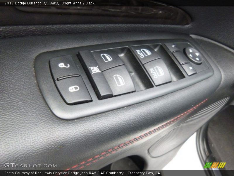 Bright White / Black 2013 Dodge Durango R/T AWD