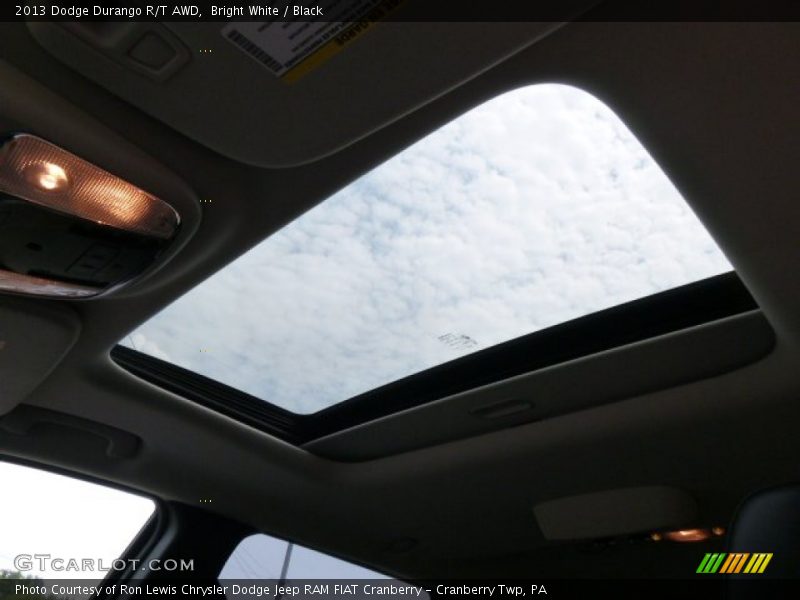 Bright White / Black 2013 Dodge Durango R/T AWD