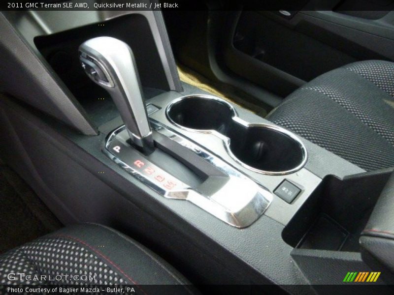 Quicksilver Metallic / Jet Black 2011 GMC Terrain SLE AWD