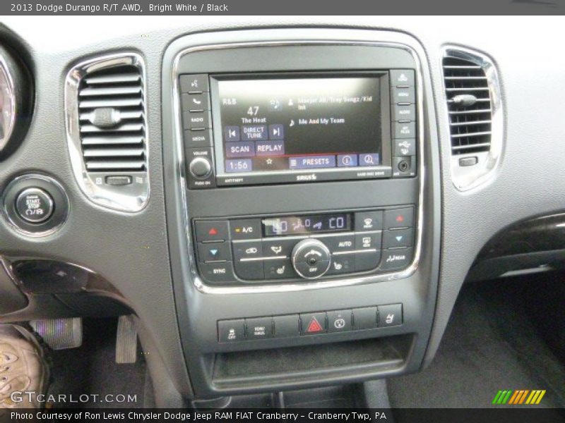 Bright White / Black 2013 Dodge Durango R/T AWD