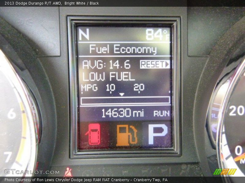 Bright White / Black 2013 Dodge Durango R/T AWD