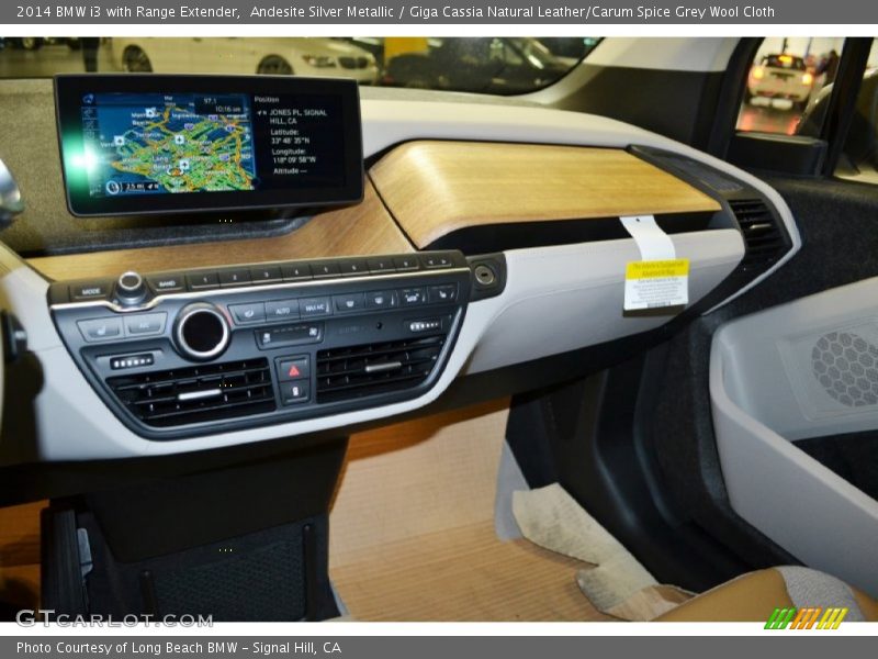 Dashboard of 2014 i3 with Range Extender