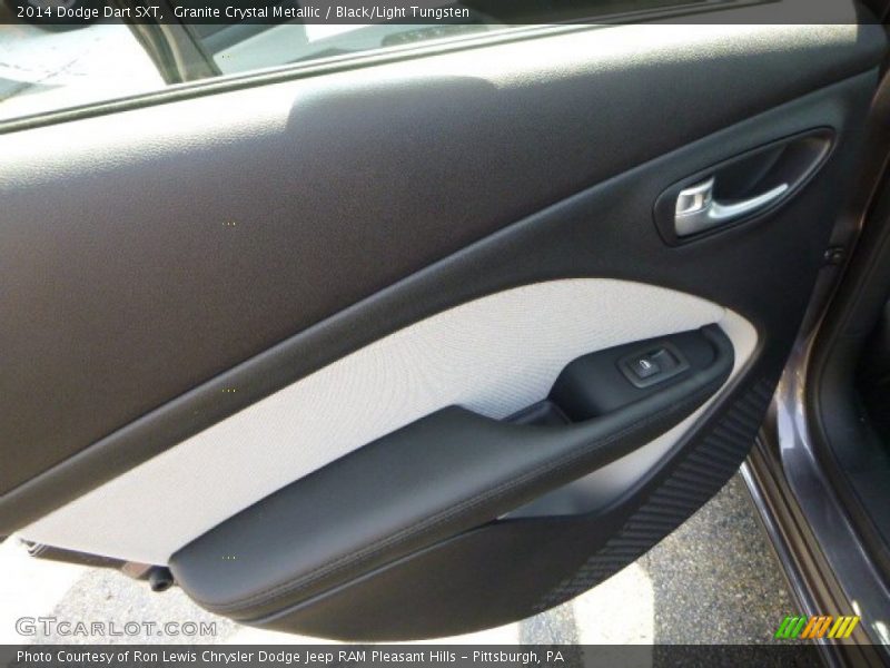 Granite Crystal Metallic / Black/Light Tungsten 2014 Dodge Dart SXT