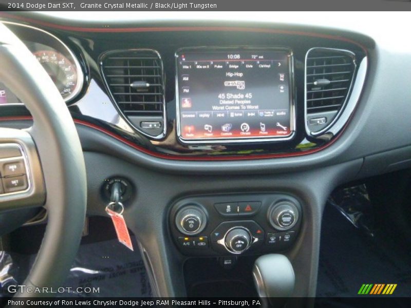 Granite Crystal Metallic / Black/Light Tungsten 2014 Dodge Dart SXT