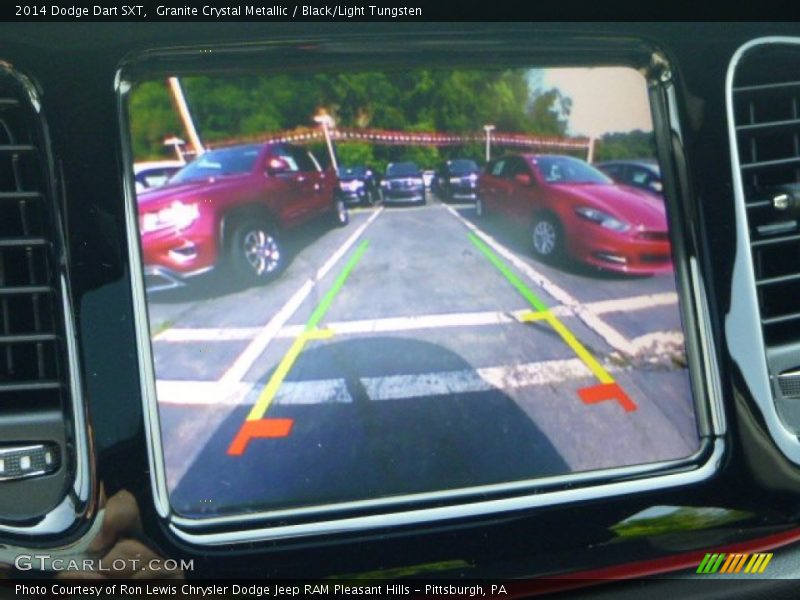 Granite Crystal Metallic / Black/Light Tungsten 2014 Dodge Dart SXT
