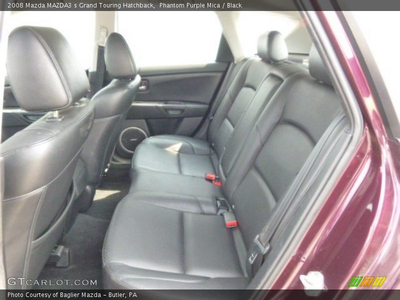 Phantom Purple Mica / Black 2008 Mazda MAZDA3 s Grand Touring Hatchback