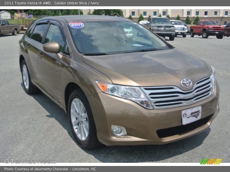 Golden Umber Mica / Ivory 2011 Toyota Venza I4 AWD