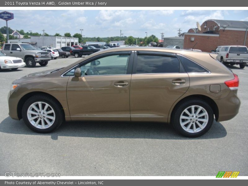 Golden Umber Mica / Ivory 2011 Toyota Venza I4 AWD
