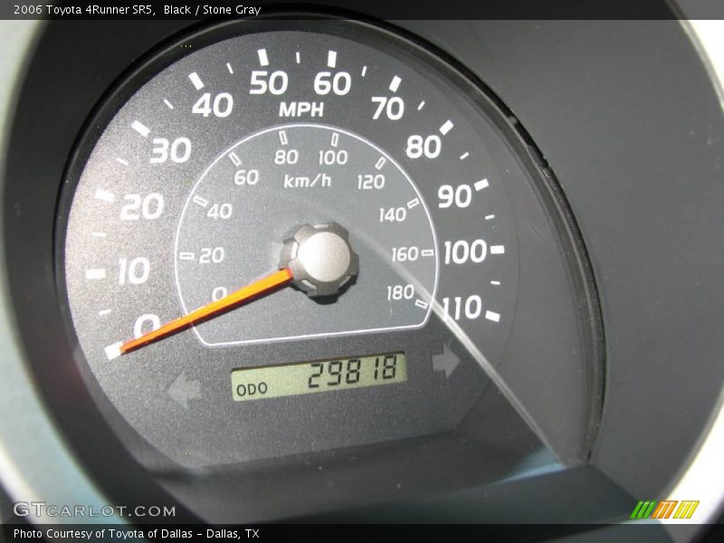 Black / Stone Gray 2006 Toyota 4Runner SR5