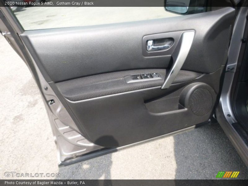 Gotham Gray / Black 2010 Nissan Rogue S AWD