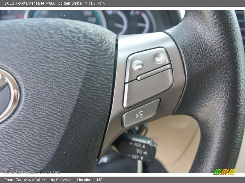 Controls of 2011 Venza I4 AWD