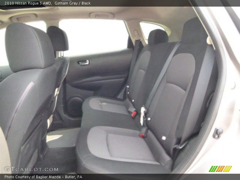 Gotham Gray / Black 2010 Nissan Rogue S AWD