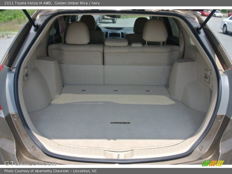  2011 Venza I4 AWD Trunk