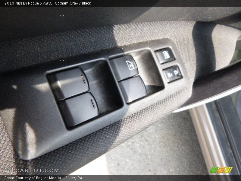 Gotham Gray / Black 2010 Nissan Rogue S AWD