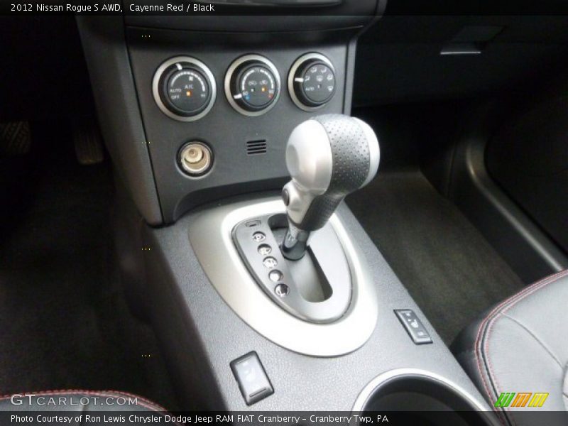 Cayenne Red / Black 2012 Nissan Rogue S AWD