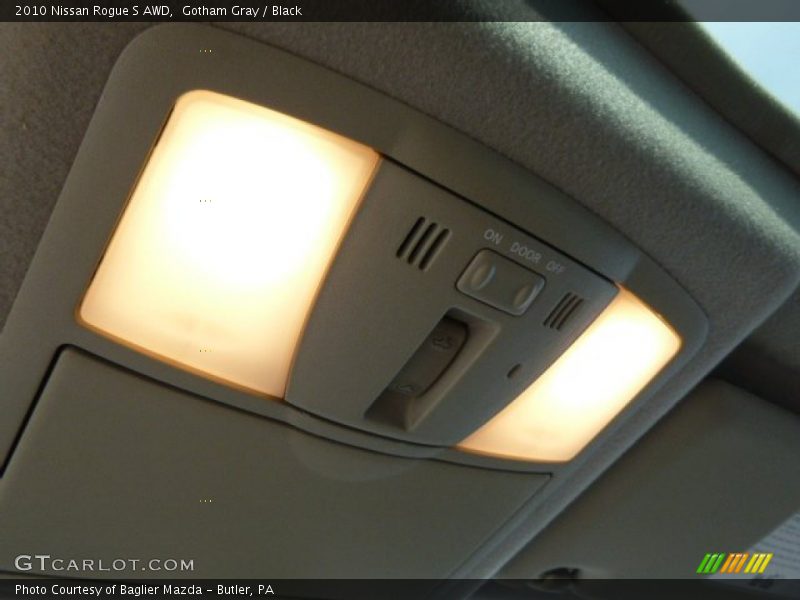 Gotham Gray / Black 2010 Nissan Rogue S AWD