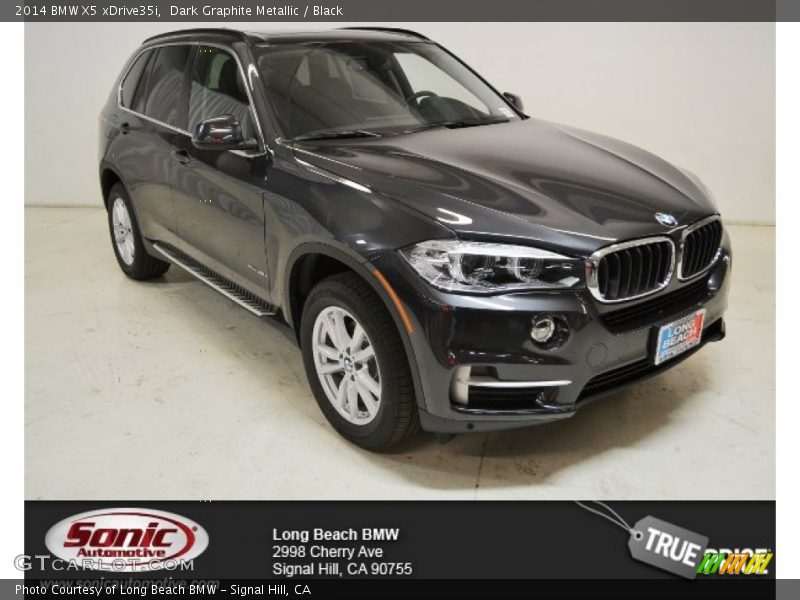 Dark Graphite Metallic / Black 2014 BMW X5 xDrive35i