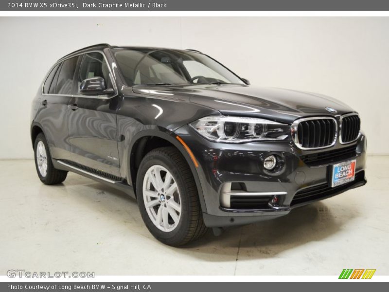 Dark Graphite Metallic / Black 2014 BMW X5 xDrive35i