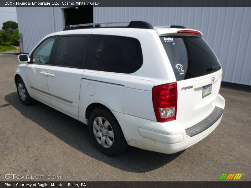 Cosmic White / Gray 2007 Hyundai Entourage GLS