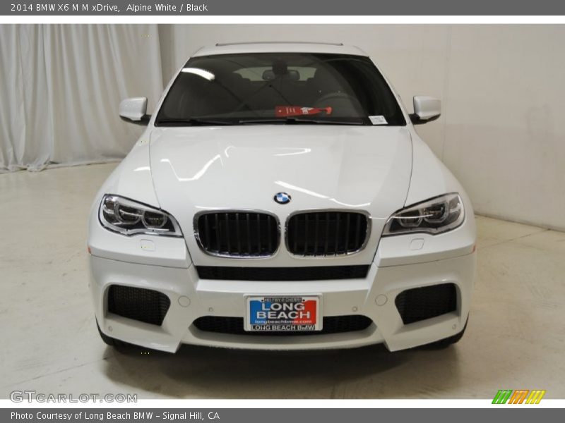 Alpine White / Black 2014 BMW X6 M M xDrive