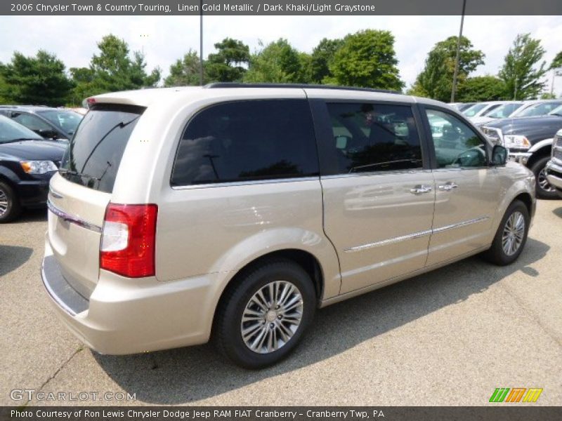 Linen Gold Metallic / Dark Khaki/Light Graystone 2006 Chrysler Town & Country Touring