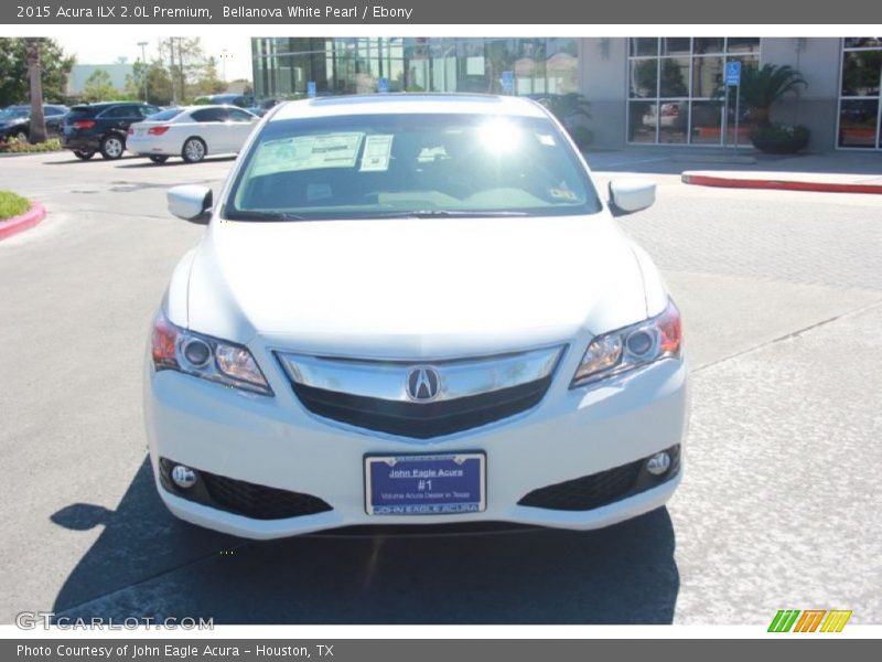Bellanova White Pearl / Ebony 2015 Acura ILX 2.0L Premium