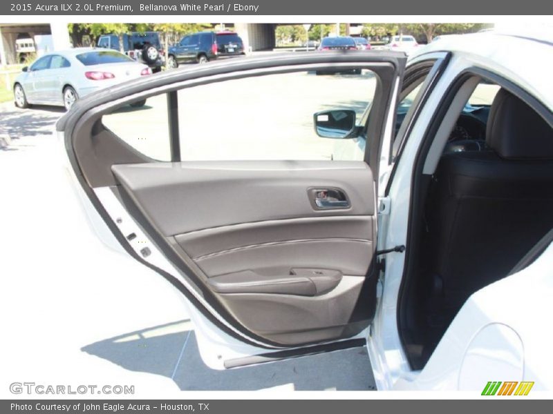 Bellanova White Pearl / Ebony 2015 Acura ILX 2.0L Premium