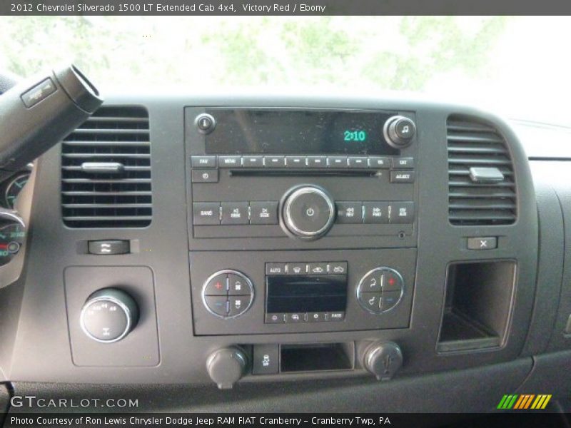 Victory Red / Ebony 2012 Chevrolet Silverado 1500 LT Extended Cab 4x4