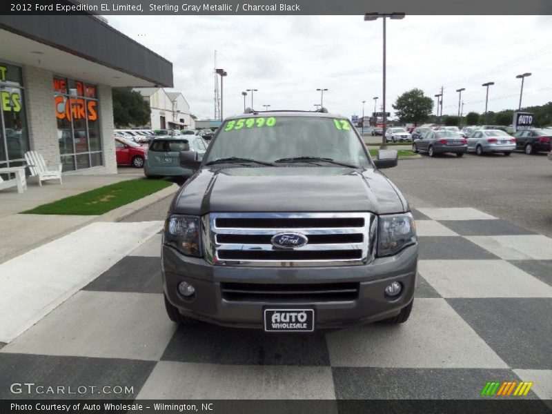 Sterling Gray Metallic / Charcoal Black 2012 Ford Expedition EL Limited