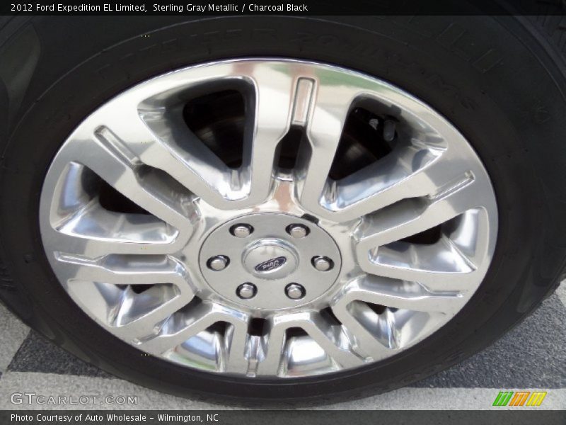 Sterling Gray Metallic / Charcoal Black 2012 Ford Expedition EL Limited