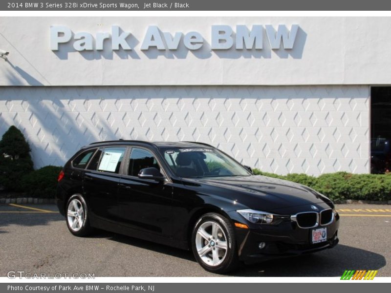 Jet Black / Black 2014 BMW 3 Series 328i xDrive Sports Wagon