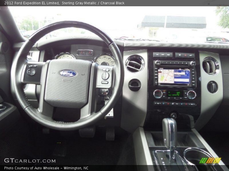 Sterling Gray Metallic / Charcoal Black 2012 Ford Expedition EL Limited