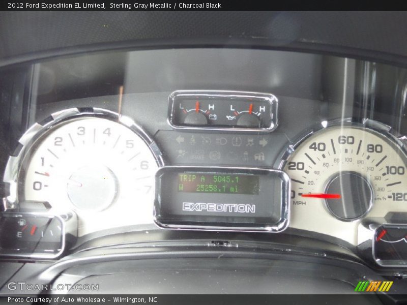 Sterling Gray Metallic / Charcoal Black 2012 Ford Expedition EL Limited