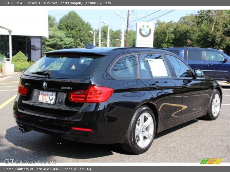 Jet Black / Black 2014 BMW 3 Series 328i xDrive Sports Wagon