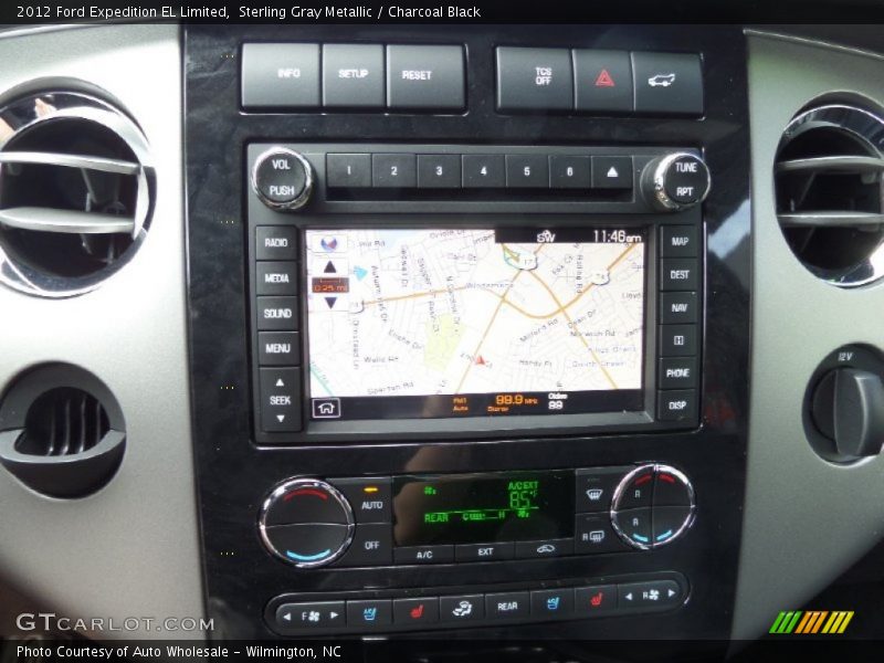 Sterling Gray Metallic / Charcoal Black 2012 Ford Expedition EL Limited