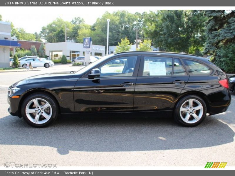 Jet Black / Black 2014 BMW 3 Series 328i xDrive Sports Wagon