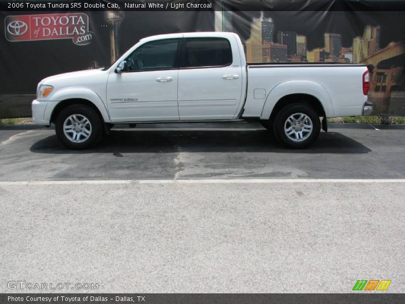 Natural White / Light Charcoal 2006 Toyota Tundra SR5 Double Cab