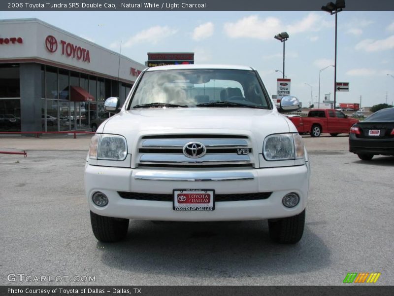 Natural White / Light Charcoal 2006 Toyota Tundra SR5 Double Cab