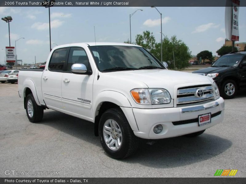 Natural White / Light Charcoal 2006 Toyota Tundra SR5 Double Cab