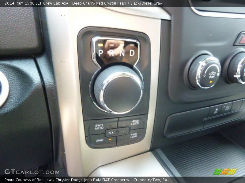 Deep Cherry Red Crystal Pearl / Black/Diesel Gray 2014 Ram 1500 SLT Crew Cab 4x4