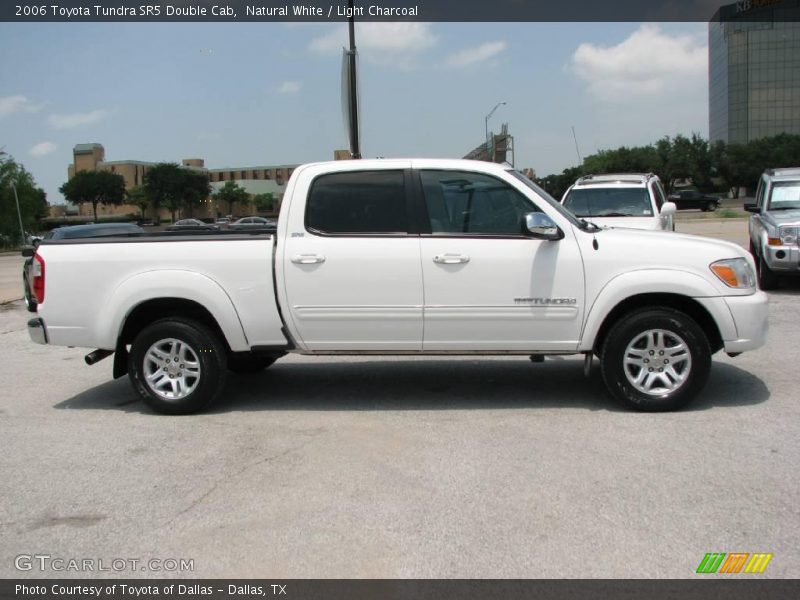 Natural White / Light Charcoal 2006 Toyota Tundra SR5 Double Cab