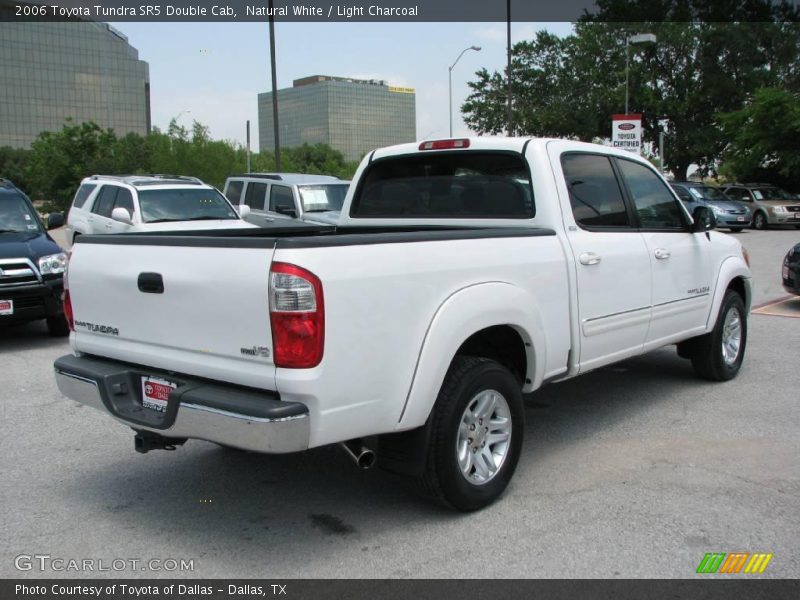 Natural White / Light Charcoal 2006 Toyota Tundra SR5 Double Cab