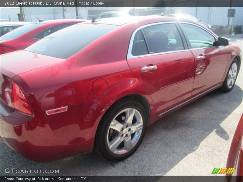 Crystal Red Tintcoat / Ebony 2012 Chevrolet Malibu LT