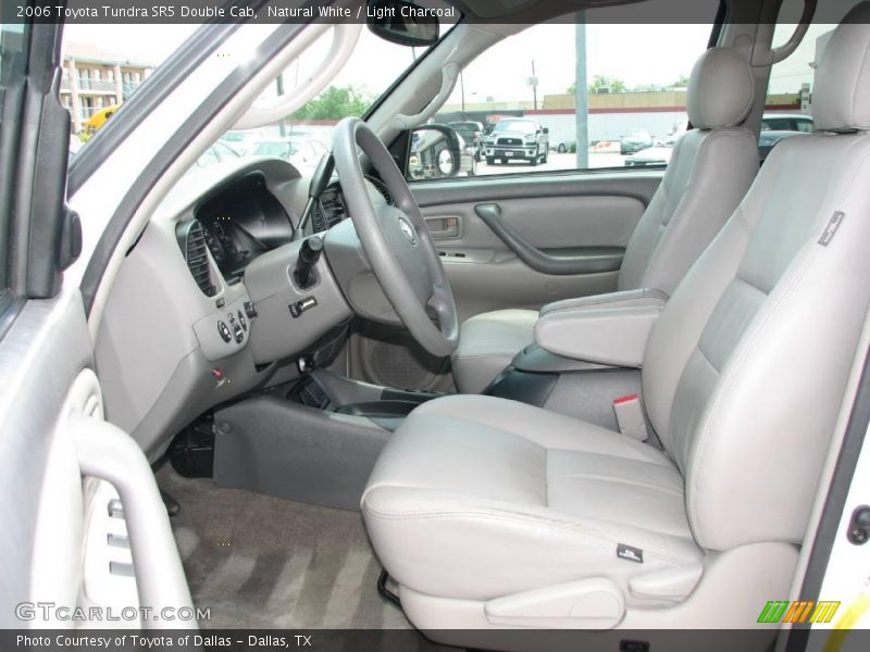 Natural White / Light Charcoal 2006 Toyota Tundra SR5 Double Cab
