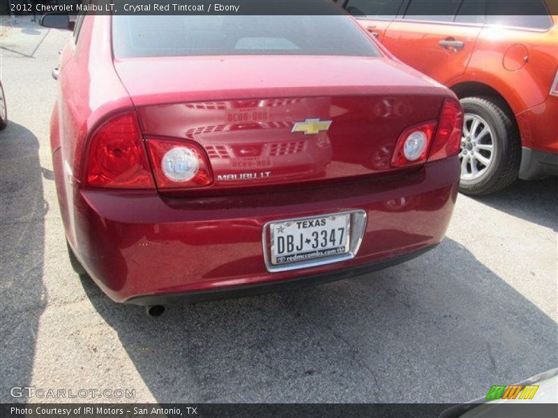 Crystal Red Tintcoat / Ebony 2012 Chevrolet Malibu LT