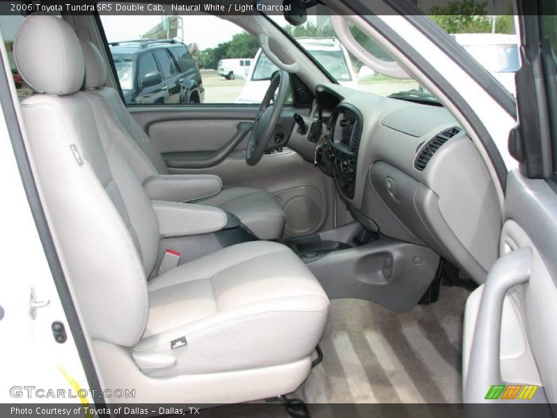 Natural White / Light Charcoal 2006 Toyota Tundra SR5 Double Cab