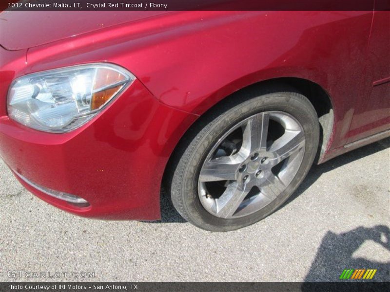 Crystal Red Tintcoat / Ebony 2012 Chevrolet Malibu LT
