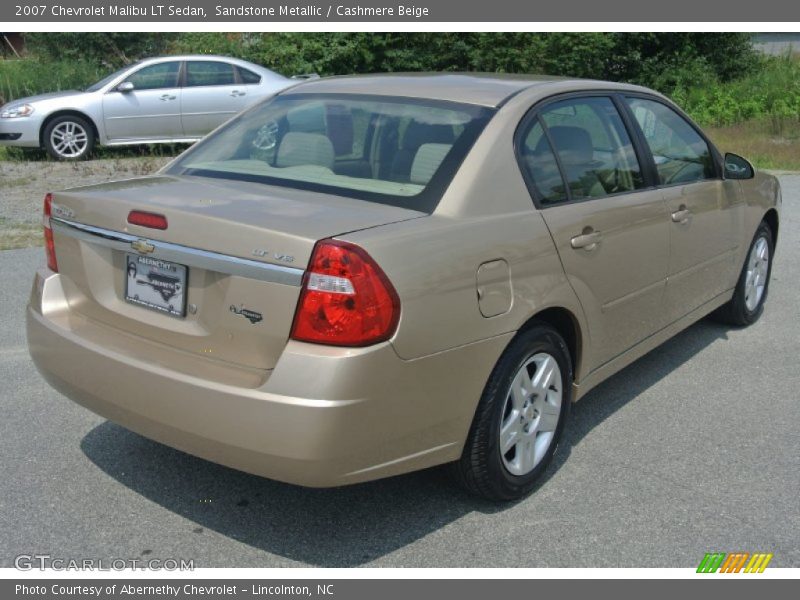 Sandstone Metallic / Cashmere Beige 2007 Chevrolet Malibu LT Sedan